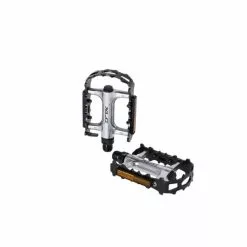 XLC PD-M28 MTB Cykelpedal (aluminium Bur | Aluminium Krop | Sølv / Sort)