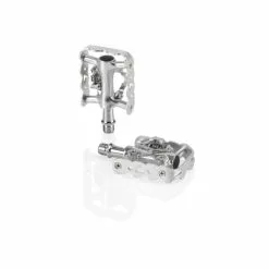 XLC PD-S20 Systemcykelpedal (ensidig | Sølv | SPD-kompatibel)