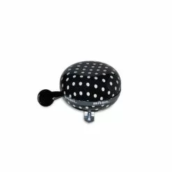 Basil Big Bell PolkaDot-cykelklokke (sort / Hvid / Flerfarvet)