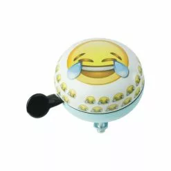 Widek Ding Dong Emoticons Cykelklokke (hvid / Gul / Blå)