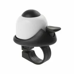 Messingschlager Mini Bella Design Cykelklokke (hvid)