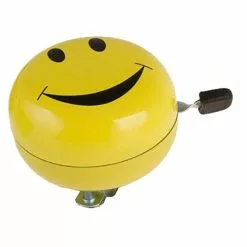 M-Wave Messingschlager Smiley-cykelklokke (2-tone | 80mm)
