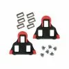 Shimano SPD-SL-pedalplader Til SM-SH10 (rød) -Cykelstyr Salg shimano cleats spd sl red
