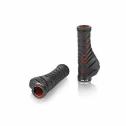 XLC GR-S30 Ergonomiske Cykelgreb (sort / Rød)