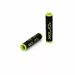 XLC GR-G07 Dobbeltfarvede Cykelgreb (sort / Grøn)