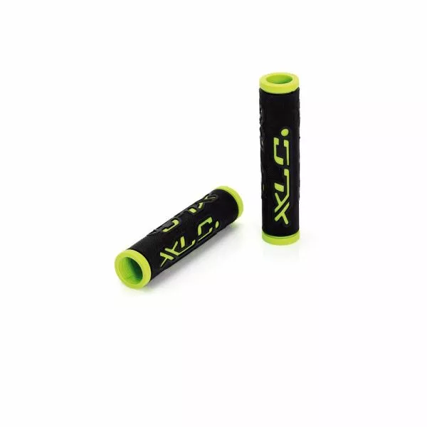 XLC GR-G07 Dobbeltfarvede Cykelgreb (sort / Grøn) 3 XLC GR-G07 Dobbeltfarvede Cykelgreb (sort / Grøn)