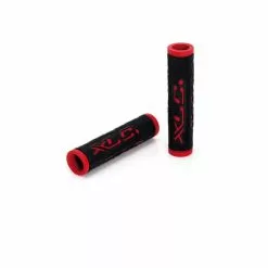 XLC GR-G07 Dobbeltfarvede Cykelgreb (sort / Rød)