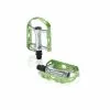 XLC PD-M15 Ultralight V Cykelpedal (sølv / Grøn) -Cykelstyr Salg xlc pd m15 ultralight lime